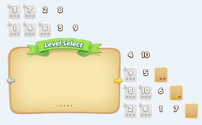 LibGDX-Game Level Selection Screen