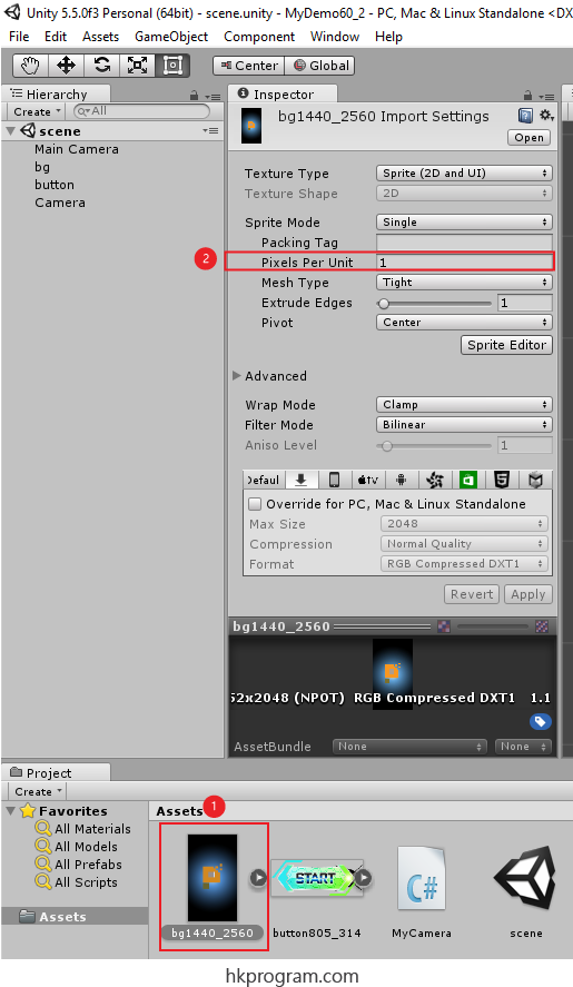 Unity Handling Different Screen Resolutions