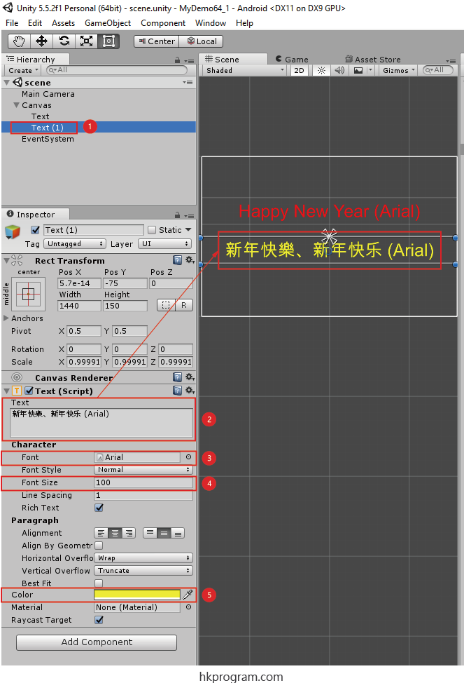Unity: Fonts, Traditional and Simplified Chinese Characters